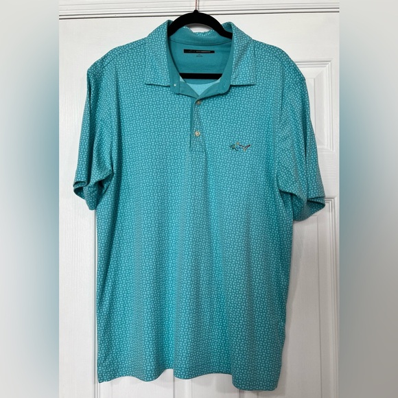 Greg Norman Collection Other - GREG NORMAN Men’s S/S GOLF Shirt Size LARGE Color GREEN Design SOFT
